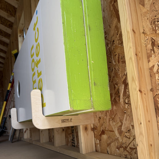 Cornhole Board Organizer (tandem) - Super Duty - HangThis Up