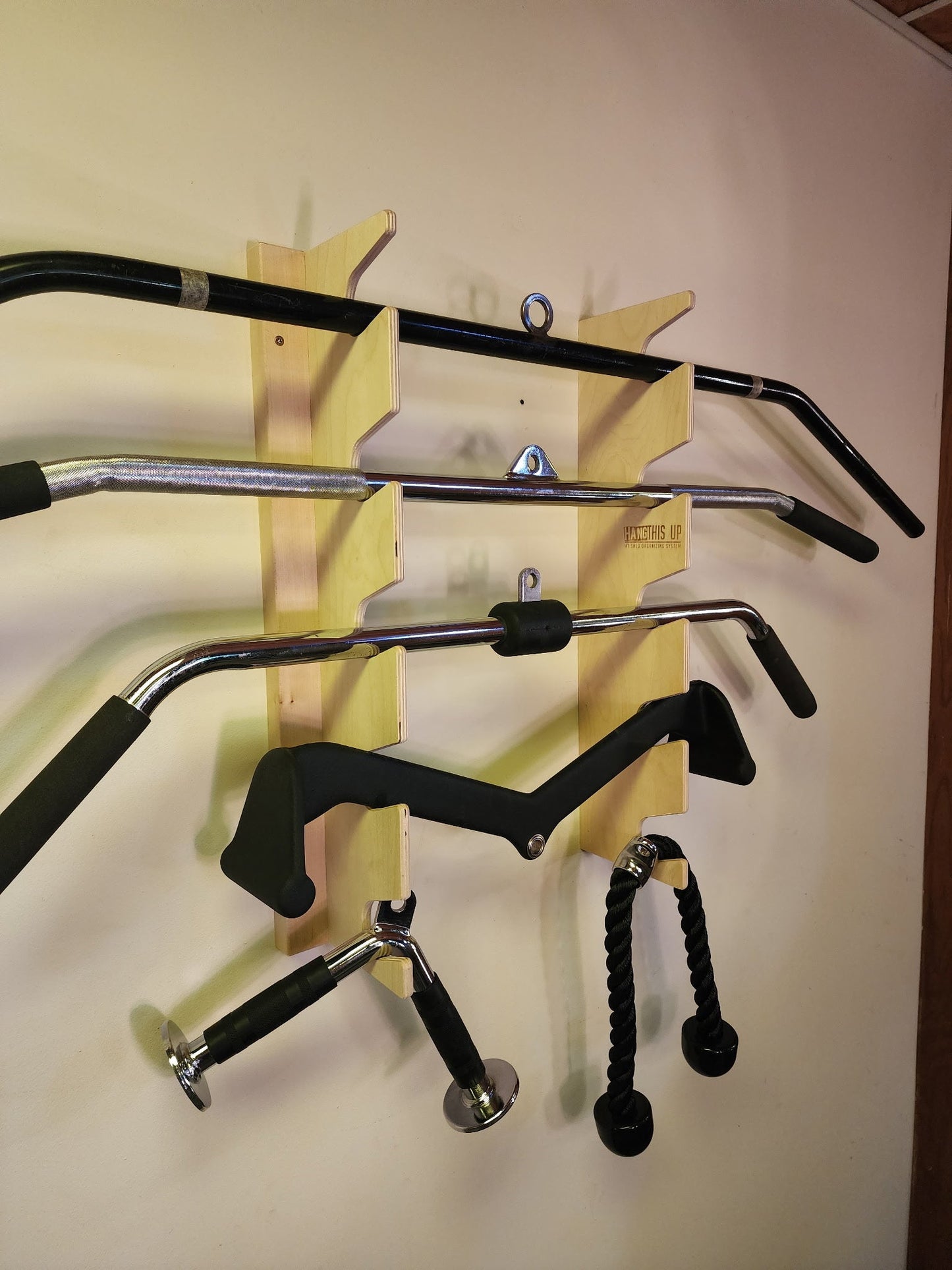 Garage Yard Tool Rack, Yard Tool Storage Rack - HangThis Up