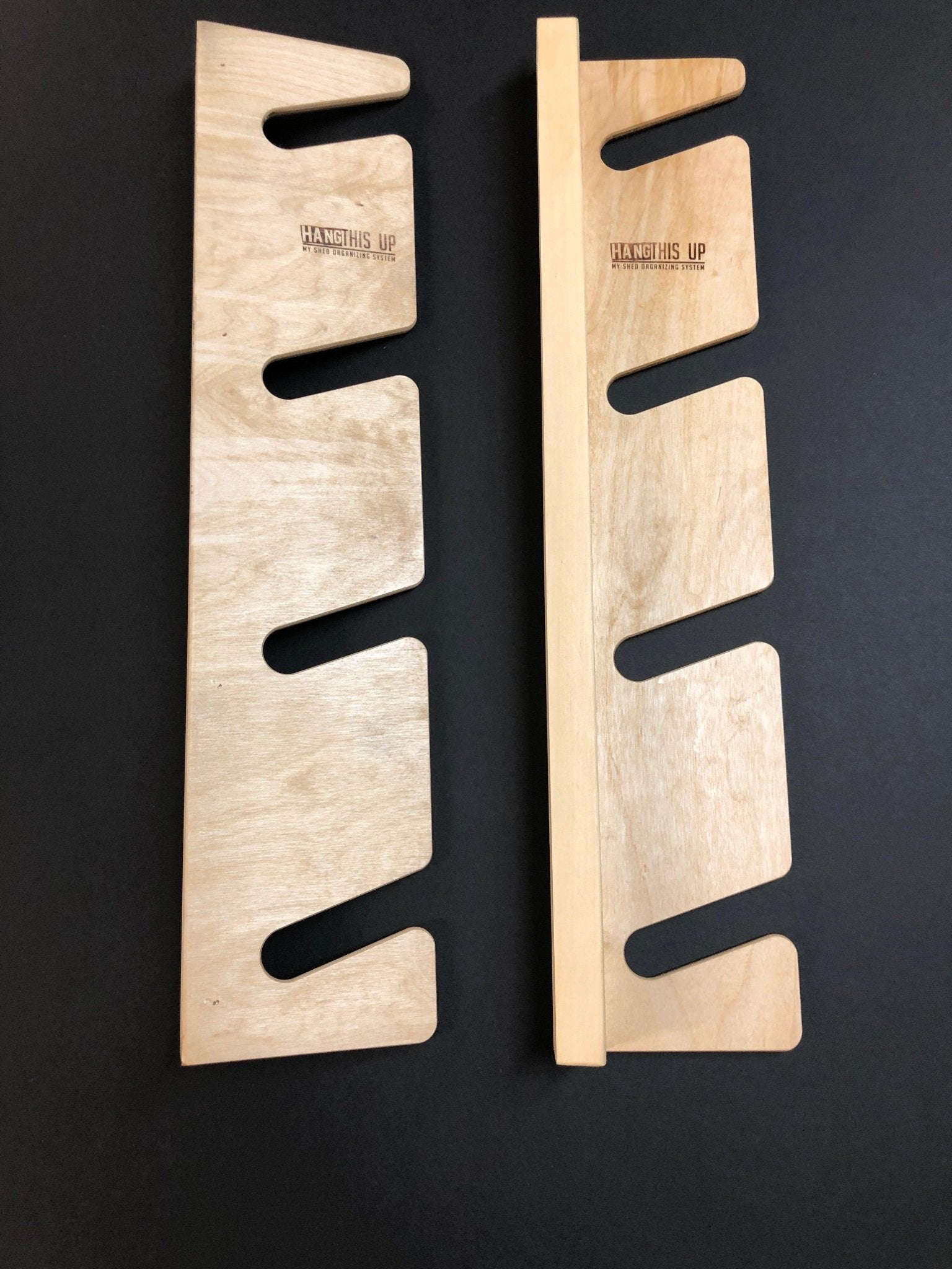 HANGTHIS Up Skateboard Organizer 26" (Holds 4) Sporting Goods Organization, Skateboard Rack, Skateboard Display - HangThis Up