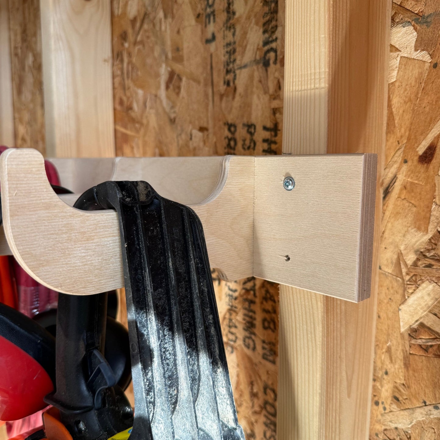 Heavy - Duty Shed Tool Organizer Rack – Wall - Mounted Yard Tool Storage Monkey Bars (Copy) - HangThis Up
