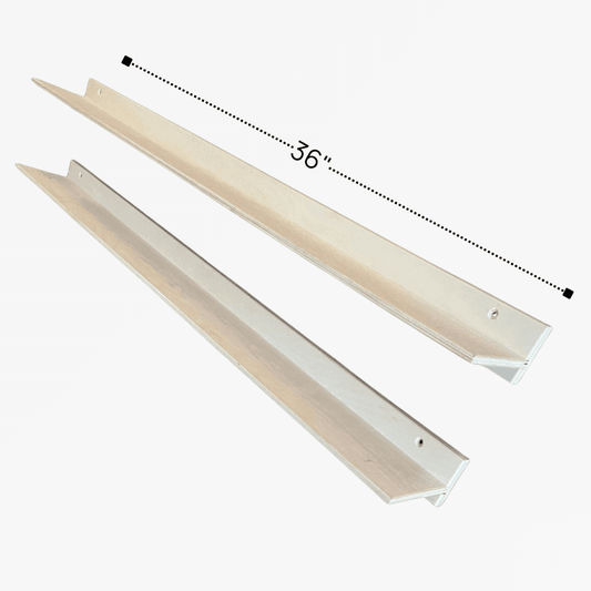 NEW: Wooden Ledge Shelf for Shed, Shed Shelf, Garage Shelf, Shed Organization Shelf, Rapid Shelf Install, Best Shed Shelf - HangThis Up