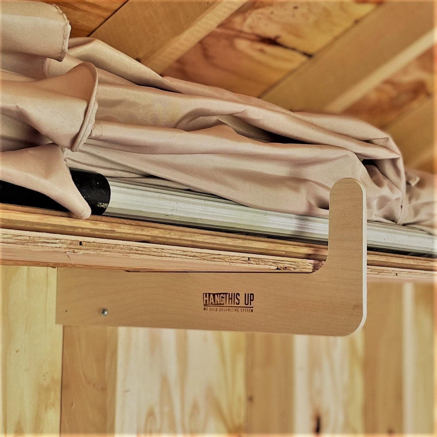 Storage Organizer, Yard Shed, Storage Shed, Shed Organization, Tool Rack - HangThis Up