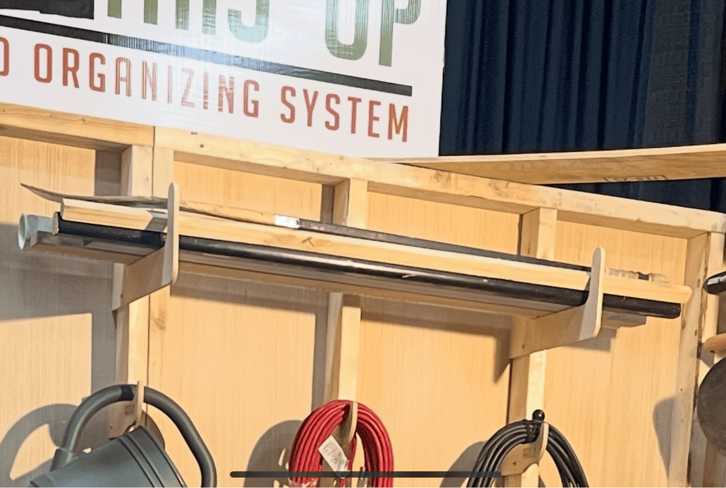 Storage Organizer, Yard Shed, Storage Shed, Shed Organization, Tool Rack - HangThis Up