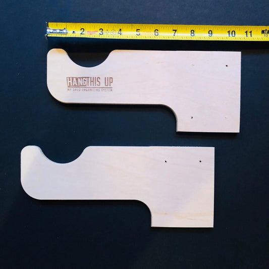 Weed Wacker Organizer, Shed Organization System, Yard Shed Storage, Yard Tool Rack - HangThis Up