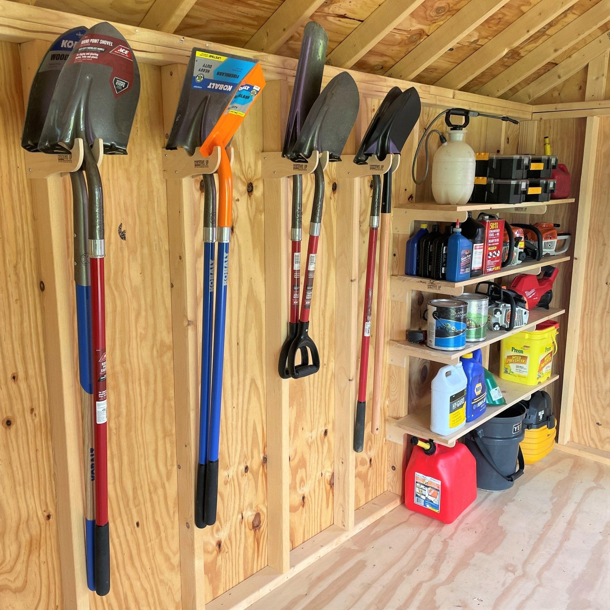 21 Ideas for Shed Organization – HangThis Up