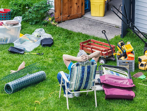 Outdoor Spring Cleaning & Garden Tool Organization