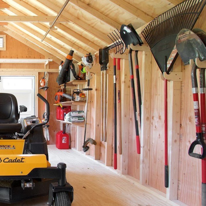 Transform Your Shed with Easy Shelving Ideas