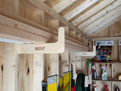 Shed Storage Organizer Stud Mount Storage Rack