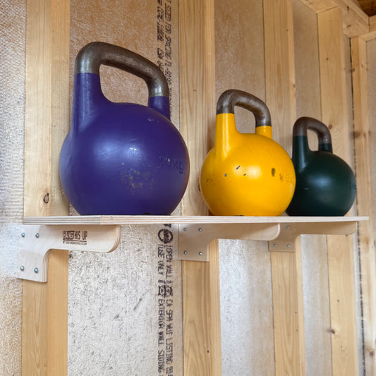 Shelf & Tool Rack Kit Stud Mounted