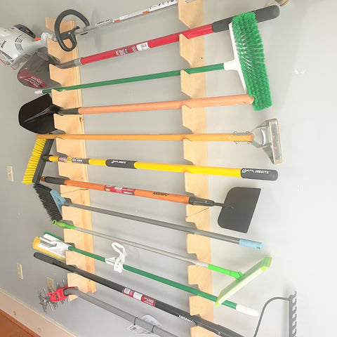 Garage Yard Tool Rack, Best Yard Tool Storage Rack, Garden Tool Storage, Garage Storage and Organizer