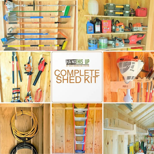 Complete Shed Organization Kit - HangThis Up