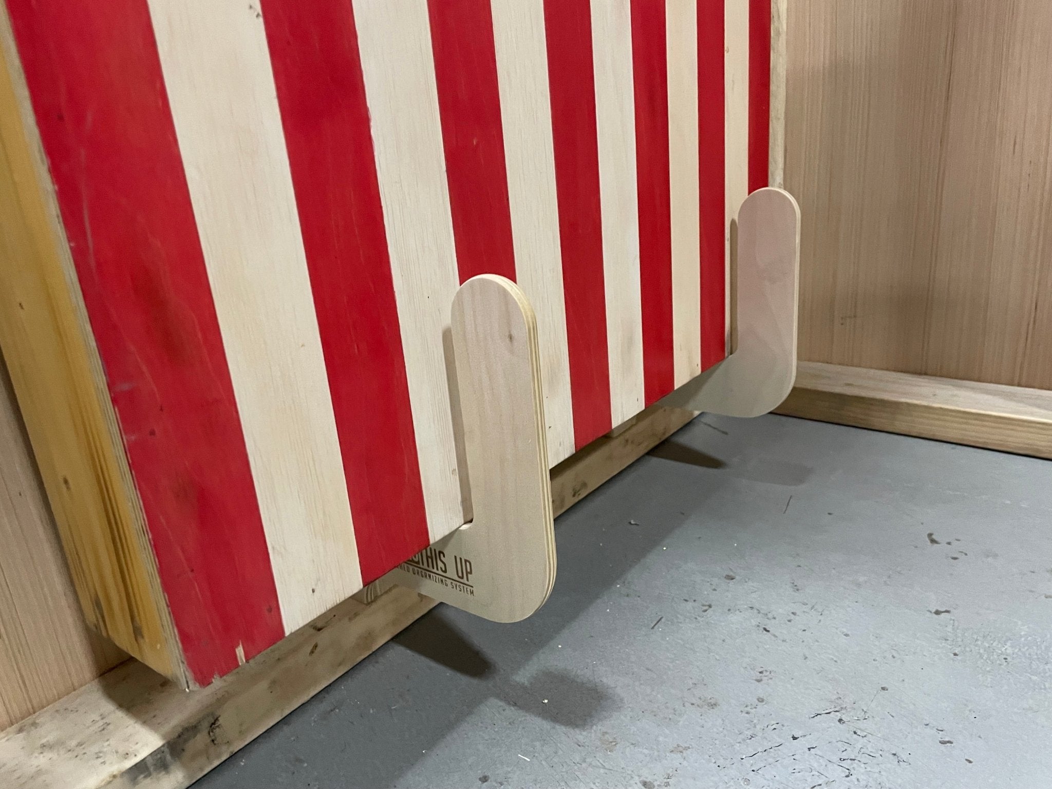 3D Printed Cornhole Wall Mount Heavy Duty Uv-resistant PETG Holds Pro