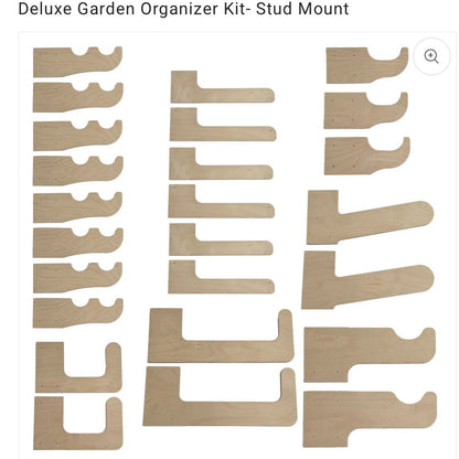 Deluxe Shed Organizer Kit - Stud Mount - HangThis Up