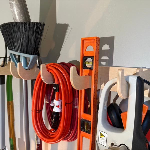 Garage Yard Tool Rack and Misc. Organizer - HangThis Up