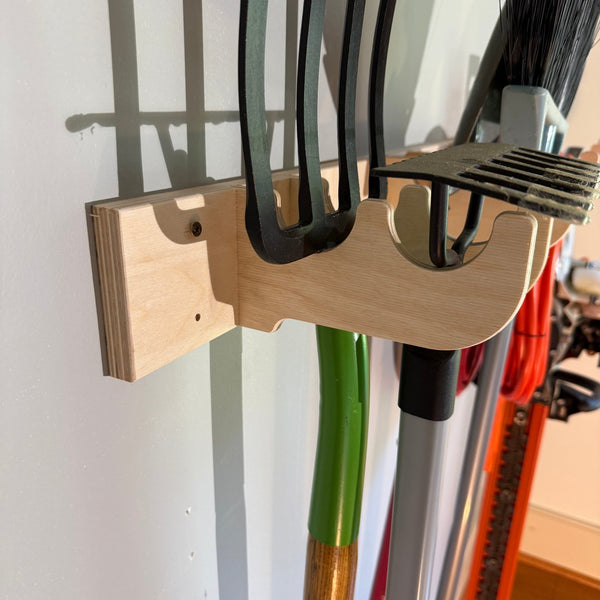 Garage Yard Tool Rack and Misc. Organizer - HangThis Up