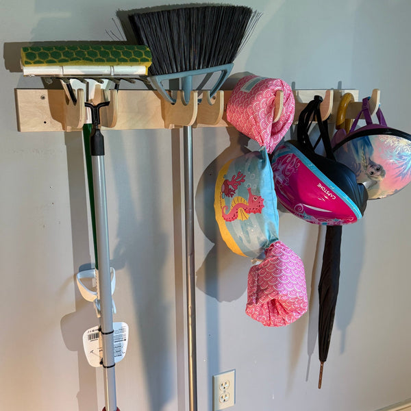 Garage Yard Tool Rack and Misc. Organizer - HangThis Up