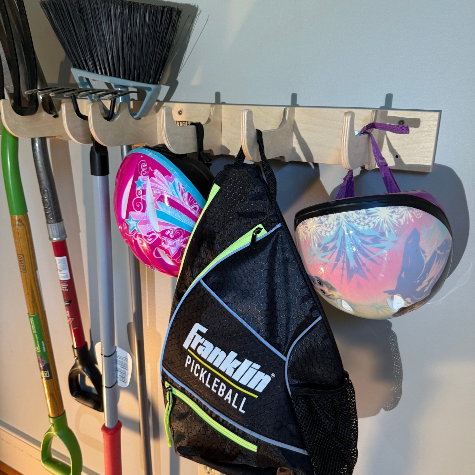 Garage Yard Tool Rack and Misc. Organizer - HangThis Up