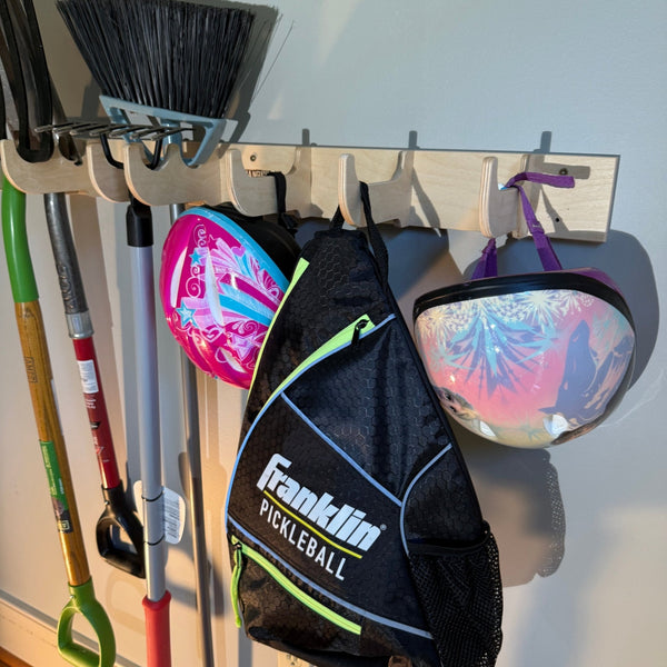 Garage Yard Tool Rack and Misc. Organizer - HangThis Up