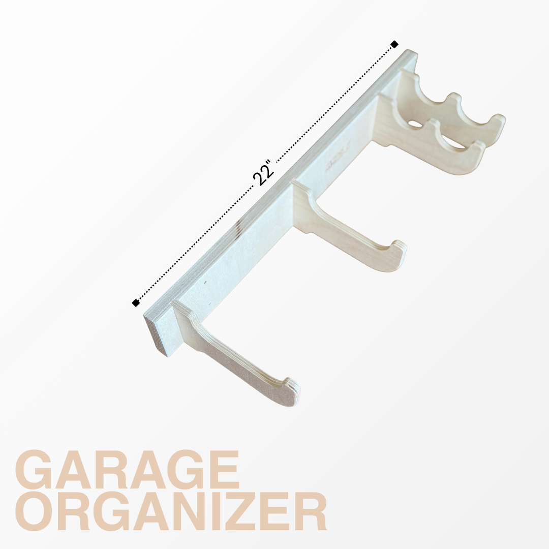 Garage Yard Tool Rack and Misc. Organizer (Copy) - HangThis Up