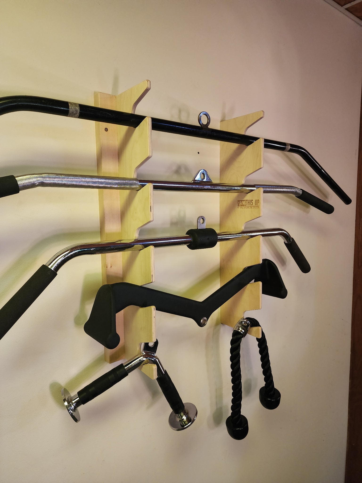 Garage Yard Tool Rack, Yard Tool Storage Rack - HangThis Up
