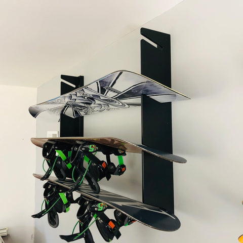 HANGTHIS Up Snowboard Rack, Snow Equipment, Snowboard Storage - HangThis Up