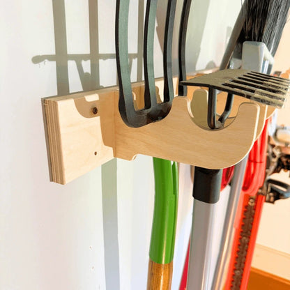 Heavy - Duty Garage Tool and Misc. Hook Rack - Parida Storage