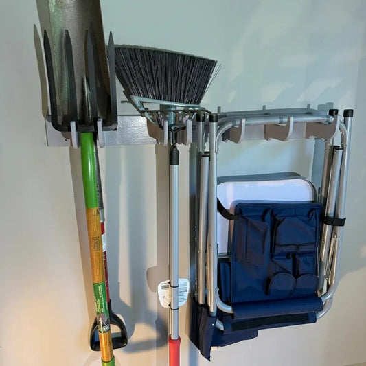 Heavy - Duty Garage Tool and Misc. Hook Rack - HangThis Up