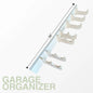 Heavy - Duty Garage Tool and Misc. Hook Rack - Parida Storage