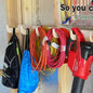 Heavy - Duty Shed/Garage "6" Hook Storage Rack - HangThis Up