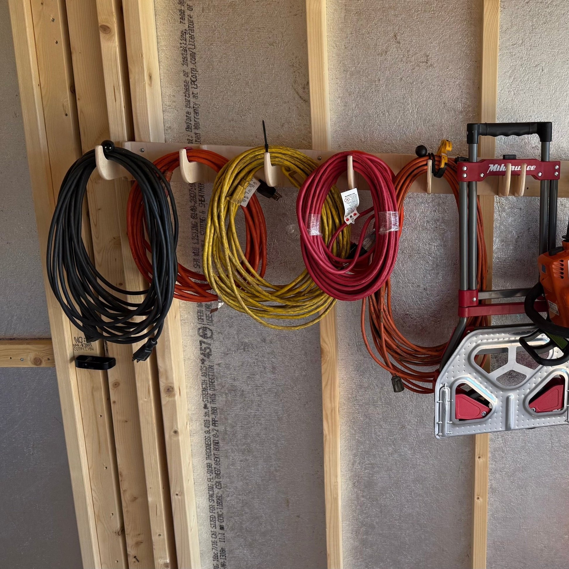 Heavy - Duty Shed/Garage "6" Hook Storage Rack - HangThis Up