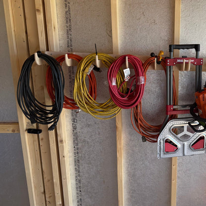 Heavy - Duty Shed/Garage "6" Hook Storage Rack - HangThis Up