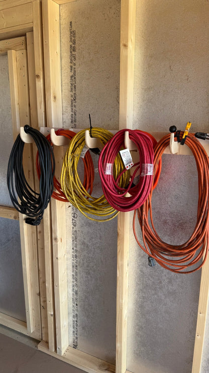 Heavy - Duty Shed/Garage "6" Hook Storage Rack - HangThis Up