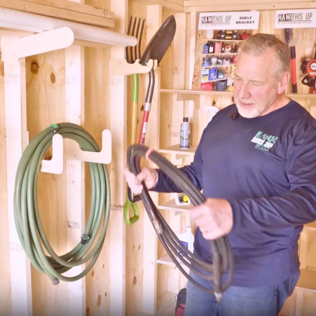Garden Hose Organizer Hook – Wall-Mounted Hose Storage 1 Pair Garden Hose