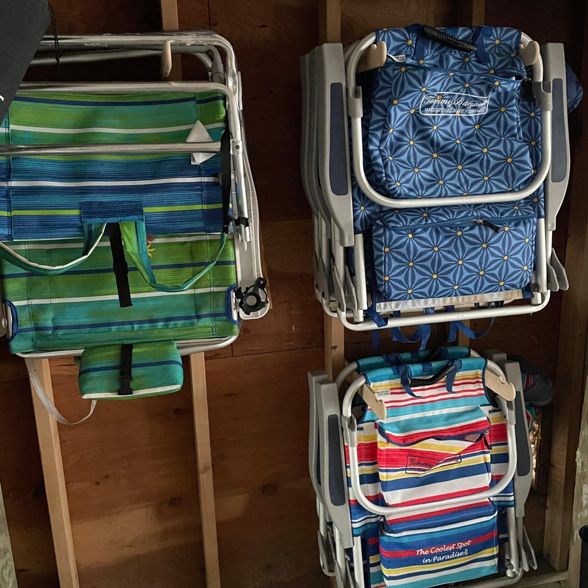 Lawn Chair Organizer for Easy Storage | HangThis Up