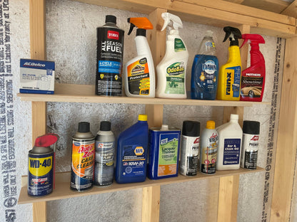 Ledge Shelf – Garage Organization for Bottles & Cans - HangThis Up