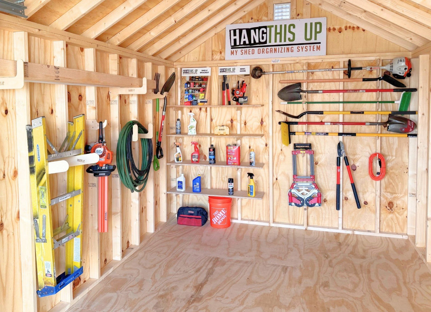 Liberty Sheds Kit 2 Our Most Practical Kit - HangThis Up