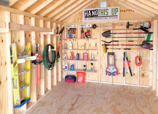 Liberty Sheds Kit 2 Our Most Practical Kit - HangThis Up