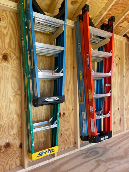 NEW: The Complete Shed Kit, Yard Tool Organizer, Garden Tool Rack, Tool Hook, Shelving - HangThis Up