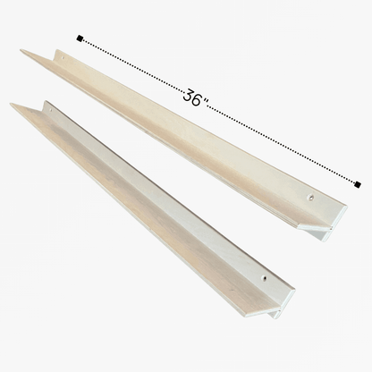 NEW: Wooden Ledge Shelf for Shed, Shed Shelf, Garage Shelf, Shed Organization Shelf, Rapid Shelf Install, Best Shed Shelf - HangThis Up