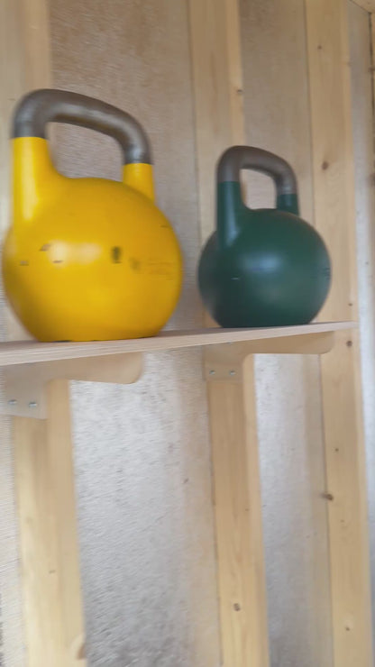 Shelf & Tool Rack Kit Stud Mounted