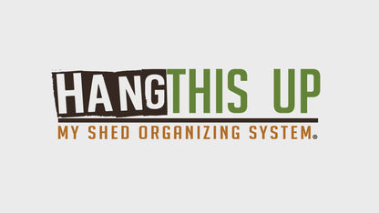 Garden Tool Organizer – Yard Tool Rack for Shed Storage
