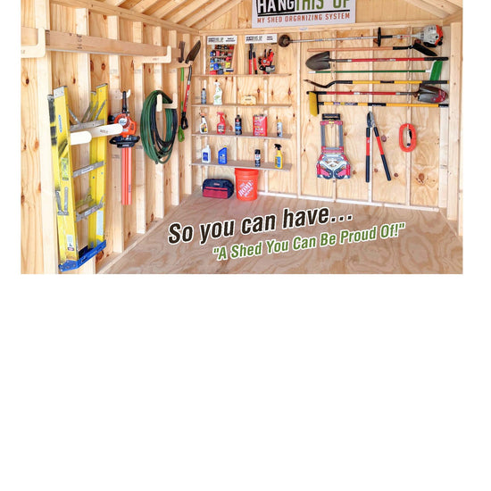 Thank you video and install details for hang this up products.