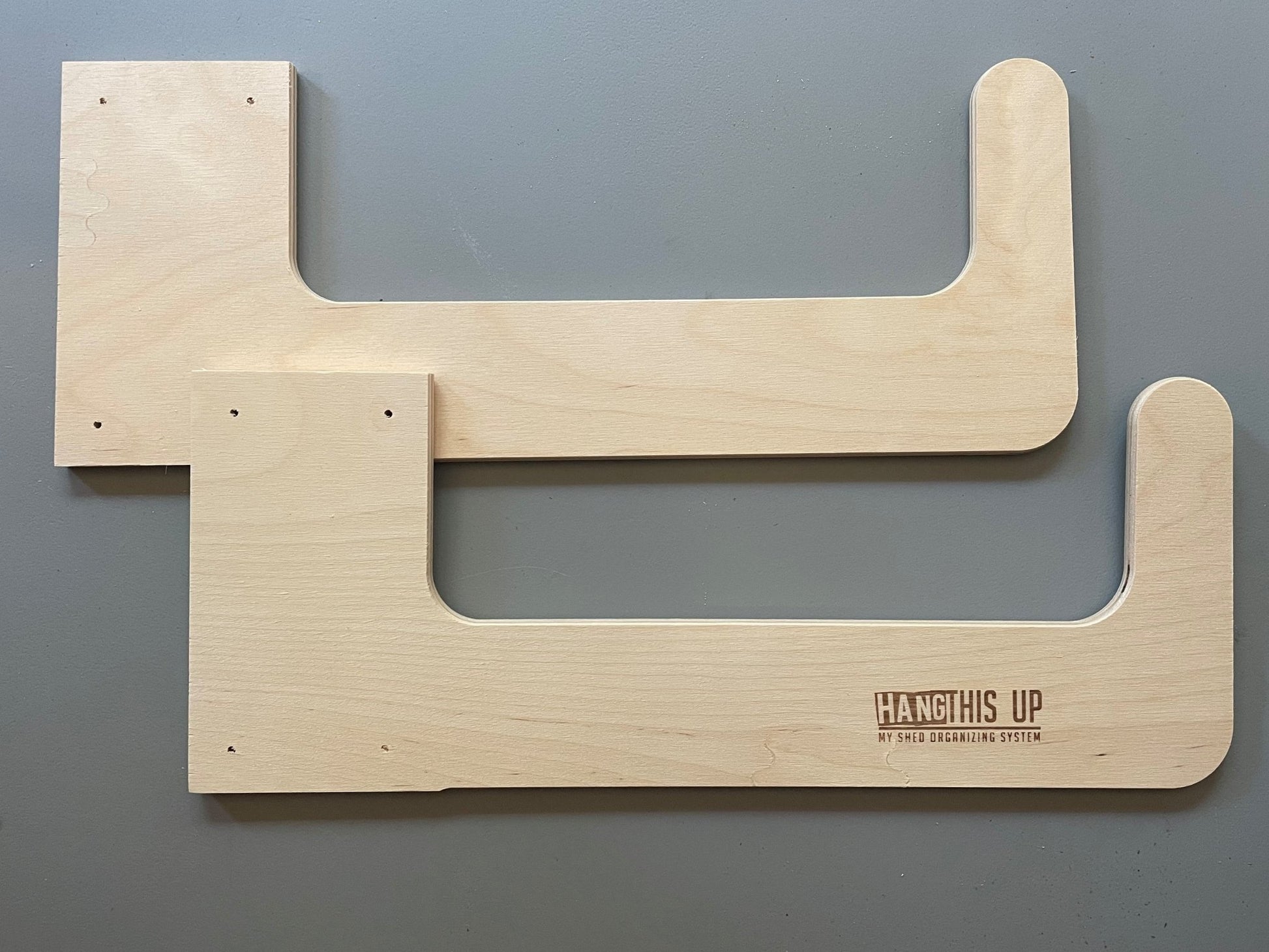 Shed Storage Organizer Stud Mount Storage Rack - HangThis Up
