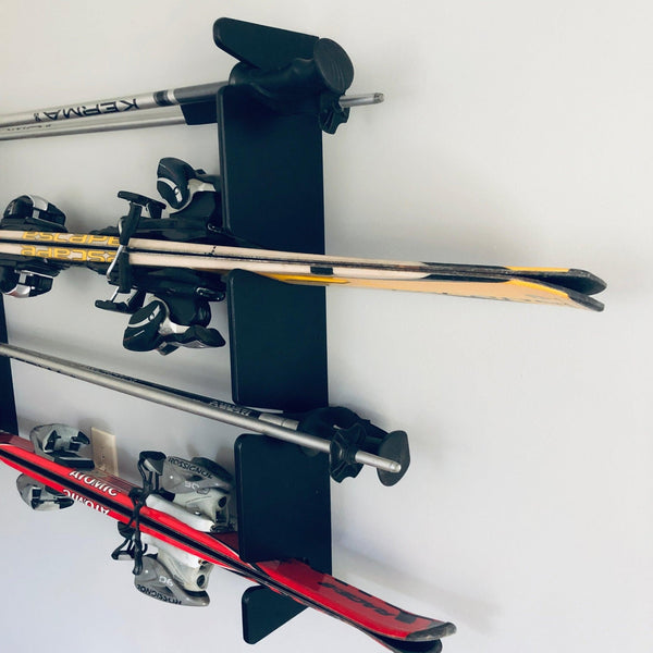 Snow Ski Rack, Water Ski Storage, Snow Equipment / Basement / Indoor Spaces - HangThis Up