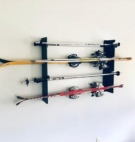 Snow Ski Rack, Water Ski Storage, Snow Equipment / Basement / Indoor Spaces - HangThis Up