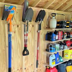 Starter Kit, Shed Organization, Garden Shed, Yard and Garden Tool Racks - HangThis Up