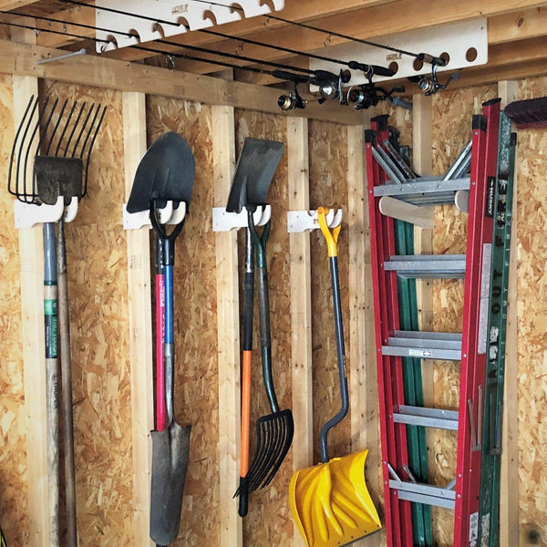 Starter Kit, Shed Organization, Garden Shed, Yard and Garden Tool Racks - HangThis Up