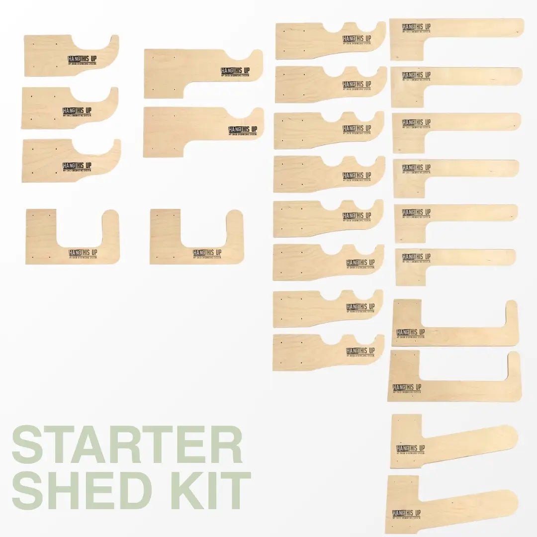 Starter Shed Kit - Stud Mount - HangThis Up