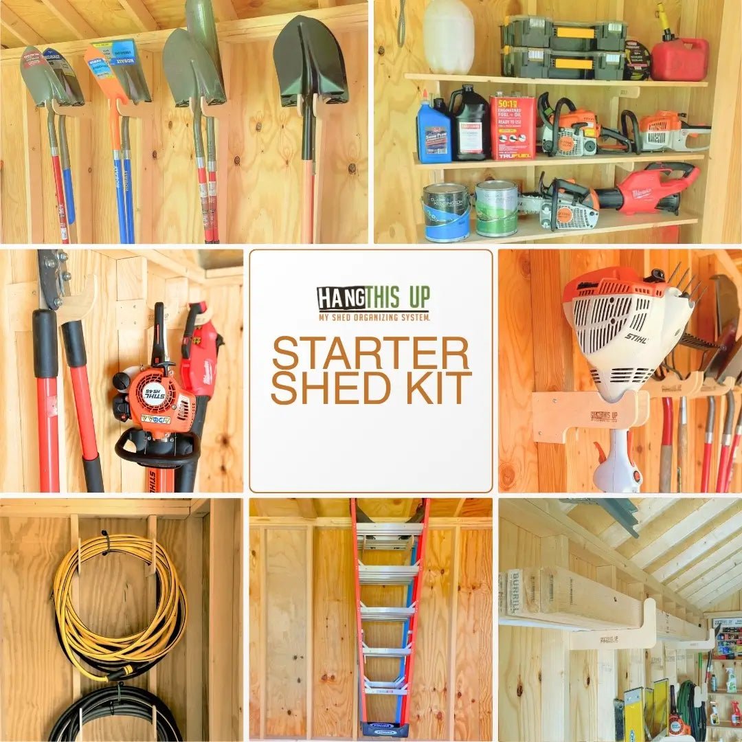 Starter Shed Kit - Stud Mount - HangThis Up