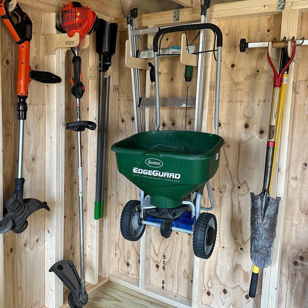 Storage Organizer, Yard Shed, Storage Shed, Shed Organization, Tool Rack - HangThis Up